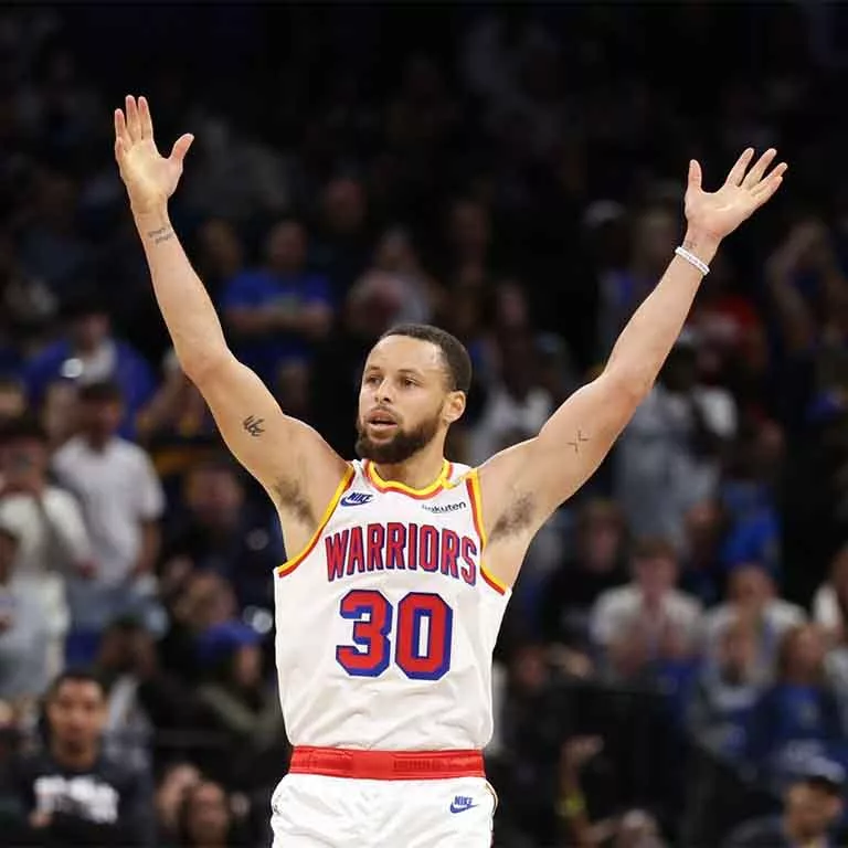 Steph Curry de los Warriors de Golden State